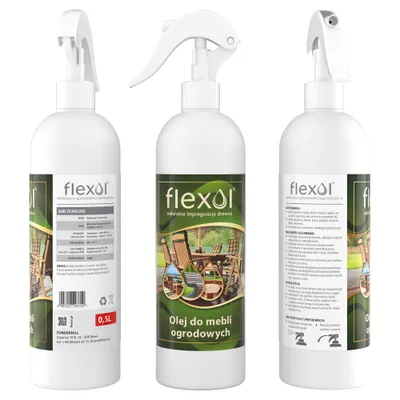 Produktbild von FLEXOL Gartenmöbelöl 0,5 L