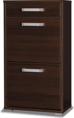 Obrázok produktu pre Botník so šuplíkom a výklopnými dvierkami ANDOVER - gaštan wenge