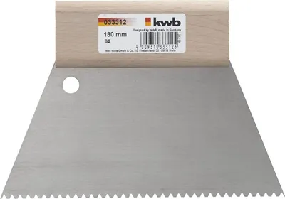 Produktbild von kwb 033312 Notch trowel