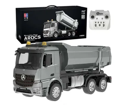 Produktbild von COIL RC-Auto, RC-Wagen, RC Ferngesteuertes, Muldenkipper, CADA E590-003, 1:20, Frequenz: 2,4 GHz, Ferngesteuert, Licht, Sound, 45 x 19.8 x 16 cm, Grau