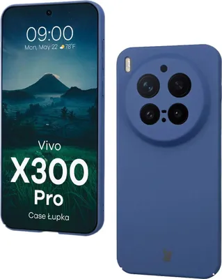 Produktbild von Handyhülle für Vivo X300 Pro, Bizon Case Lupka, Blau