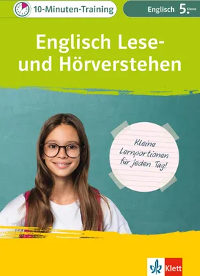 Produktbild von Klett 10-Minuten-Training Englisch Lese- und Hörverstehen 5. Klasse