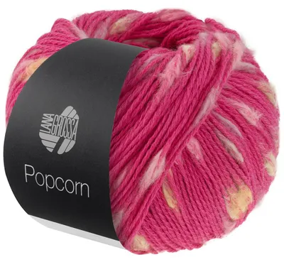 Produktbild von Lana Grossa - Popcorn 0003 pink rosa grege gelb