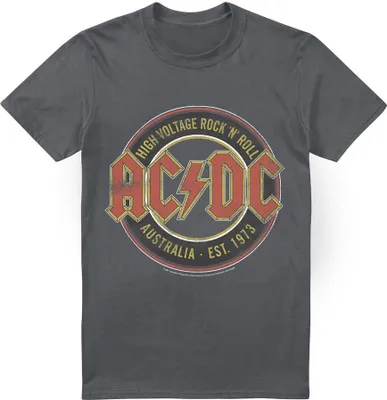 Produktbild von AC/DC - "Est. '73" T-Shirt für Herren TV13343 (XXL) (Holzkohle)