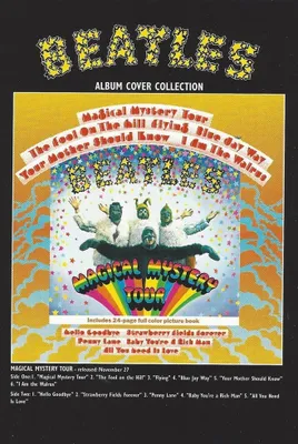 Obrázok produktu pre The Beatles - Pohľadnica "Magical Mystery Tour" RO5821 (Jedna veľkosť) (čierna/farebná)
