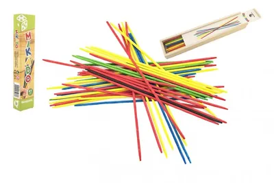 Produktbild von Mikado - Brettspiel 41 Stück Holz