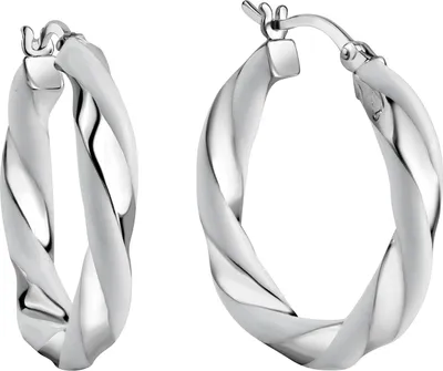 Produktbild von F Creolen 925/- Sterling Silber 2,7cm mehrfarbig 271210253-3