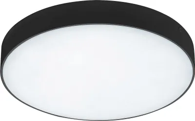 Produktbild von Rabalux 7898 Außendeckenleuchte Tartu, 2500lm, Aluminium, schwarz-weiß, rund, ø300mm