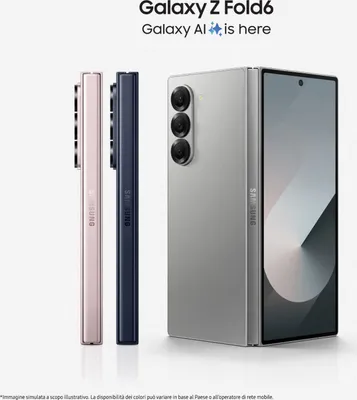 Produktbild von Samsung Galaxy Z Fold6 , 19,3 cm (7.6"), 12 GB, 1 TB, 50 MP, Android 14, Navy
