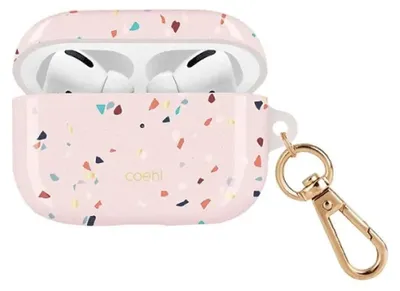 Image de Uniq Etui Coehl Terrazzo Airpods Proróżowy/Blush Pink