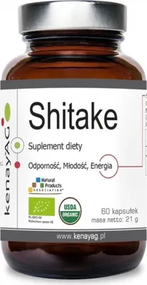 Zdjęcie produktu dla Kenay Eko Shitake (60 kaps.) BI3061