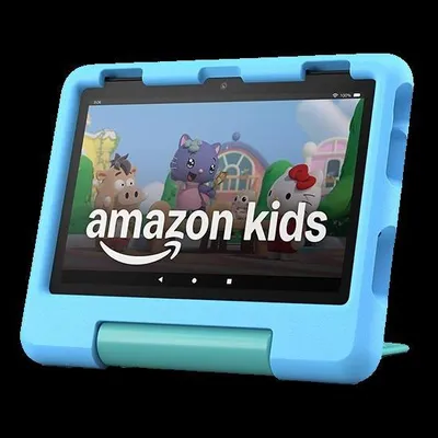 Produktbild von Amazon Fire HD 8 Kids Tablet (2024) WiFi 32GB 3 bis 7 Jahre blau B0CVDJYYRR (B0CVDJYYRR)