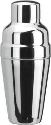 Produktbild von Cocktail shaker 3tlg. - Edelstahl mit Eisrückhalter - 500 ml.