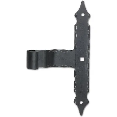 Produktbild von Kreuzband ohne Kegel, 300 x 40 x 6 mm, Schmiedeeisen verzinkt geschwärzt
