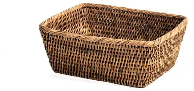 Obrázek produktu pro Obdélníkový ratanový koš H&h cm 25x21x9