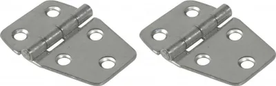 Obrázok produktu pre Hinge 40x55mm stainless steel - 1pair - 2pcs
