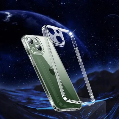 Produktbild von Handyhülle Transparent Silikon Case für Apple iPhone 13,stoßfest Hülle mit Kameraschutz,MagSafe Silikon Slim Case Cover