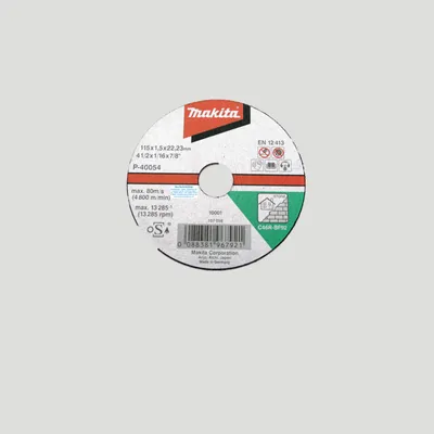 Produktbild von Makita Trennscheibe 125x1,5mm Stein P-40060-10