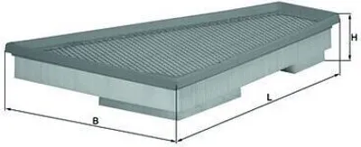 Image de Filtre à air KNECHT LX 1663