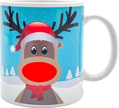Produktbild von Mad Monkey Tasse ''Reindeer Mug'' mit Farbwechsel