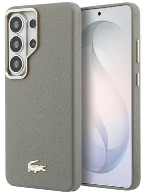 Zdjęcie produktu dla Etui Lacoste Champs Elysees Gold Logo MagSafe do Samsung Galaxy S26 Ultra
