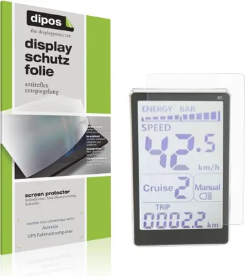Image de 2x Film de protection d'écran pour Asixxsix GPS Fahrradcomputer protecteur antireflet dipos