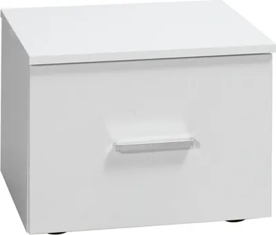 Immagine prodotto di Set di due comodini PANAREA – Bianco lucido – Design moderno
