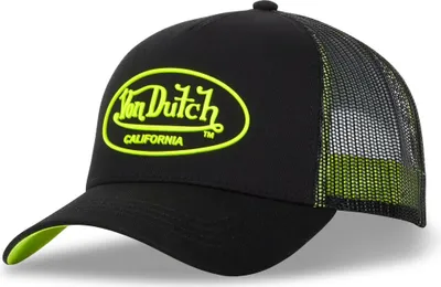 Produktbild von Von Dutch Baseball Cap Dom yellow/black