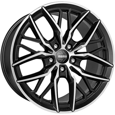 Obrázok produktu pre Zliatinové kolesá MOMO Spider 8,5x19 5x110 ET 30 MATT BLACK POLISHED