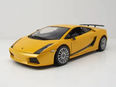 Produktbild von Motormax 73181GE Lamborghini Gallardo Superleggera 2007 gelb 1:18