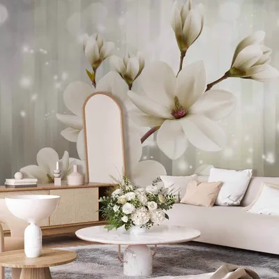 Produktbild von Vlies Fototapete - Flower Nymph 400x280 cm Blumen b-A-0279-a-b