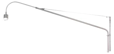 Produktbild von Steinhauer Wandleuchte Elegant Classy 1-flammig Stahl Matt 90-120x8cm