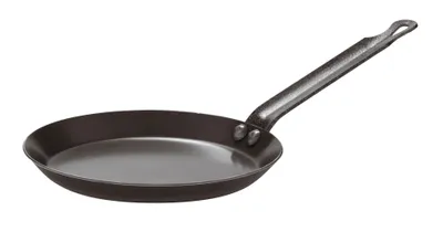 Immagine prodotto di Sambonet Pentolame Ferro - Padella per crêpes in ghisa nera, 22 cm, 11718-22
