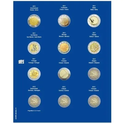 Produktbild von SAFE 7302-10 Ergänzungsblatt f. 2 Euro i. Ds 2012