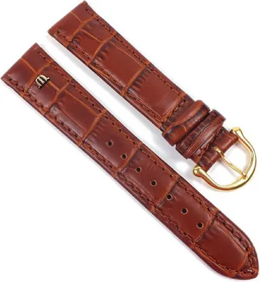 Produktbild von Maurice Lacroix  XL Ersatzband | Kalbsleder-Louisiana, braun 21609G, Stegbreite:18mm