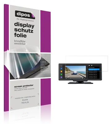 Image de 2x Film de protection d'écran pour Krunia T93 9.26 protecteur clair dipos