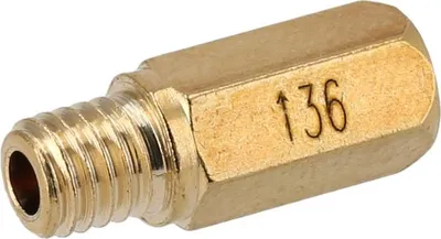 Obrázek produktu pro Hlavní tryska pro PWK karburátor, pruchodová tryska: 136