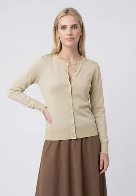 Produktbild von CHANCERY damen strickjacke - creme, L