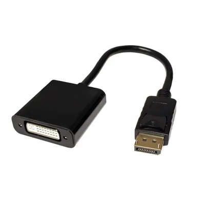 Obrázek produktu pro Goobay DisplayPort - DVI-D M/F, 0,2 m, DisplayPort, DVI-D, Samec, Samice, Nikl