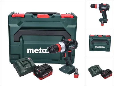 Produktbild von Metabo BS 18 LT BL Q Akku Bohrschrauber 18 V 75 Nm Brushless + 1x Akku 8,0 Ah + Ladegerät + metaBOX