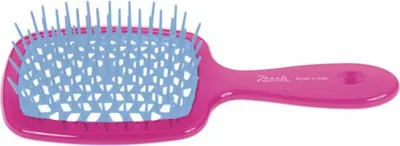 Produktbild von Janeke, Superbrush, Paddle, Hair Brush, Fuchsia/Turquoise