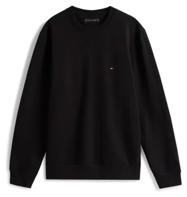Produktbild von Tommy Hilfiger 8720637784198, Erwachsener, Männlich, Sweatshirt, Schwarz, Rundhals, Langärmlig