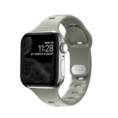 Obrázek produktu pro Nomad Sport Slim Strap S/M, sage - Apple Watch 9/8/7 (41mm)/6/SE/5/4 (40mm)/3/2/1 (38mm)