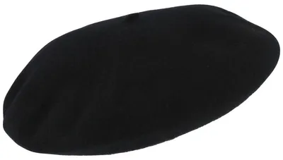 Balke Herrenbaskenmütze schmale Form in schwarz