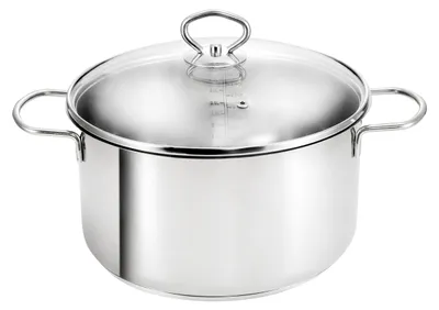 Obrázok produktu pre Hrniec na mäso 24 cm, 4 litre, nehrdzavejúca oceľ, pre kuchyňu