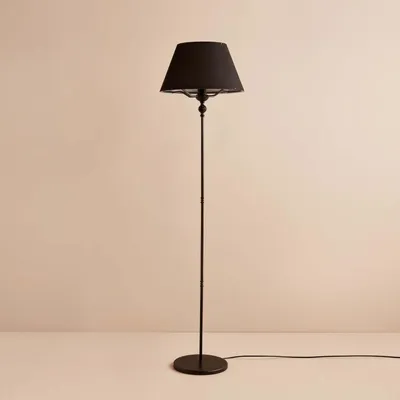 Produktbild von Opviq, AYD-3481, Stehlampe, 100 % PVC, Schwarz, 38 x 38 x 150 cm