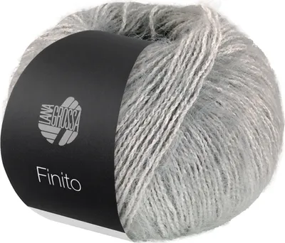 Produktbild von Lana Grossa - Finito 0015 hellgrau creme