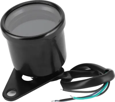 Obrázek produktu pro Motocyklový multifunkční měřič Tachometr Tachometr Palivoměr Rychloměr 12V Universal (Black )