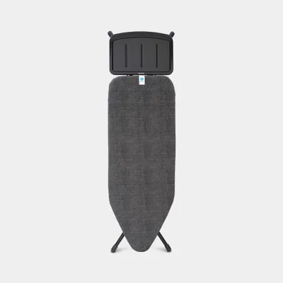 Zdjęcie produktu dla Brabantia 134746, Deska do prasowania rękawów, Bawełna, Żelazko parowe, Czarny, Monochromatyczny, 1240 x 450 mm