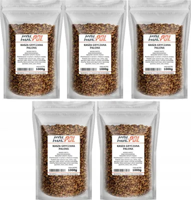 Zdjęcie produktu dla KASZA GRYCZANA PALONA 5kg Prażona naturalna gryka wysoka jakość Kol-Pol